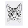 Large 'Cat Face' Temporary Tattoo (TO00019004)
