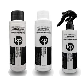 3PC Bundle: Kode Professional Absolut Repair Shampoo, Conditioner and 8oz Hair Rehab Kit (16oz Rehab Kit)