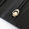 FRUH Long Wallet, Thin, Lightweight, Cowhide Wallet, Men's: Wallet-ga-3581986 (Dark