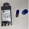 ALLEN BRADLEY AB 800T-PSH16B Ser T N318B BLUE PILOT LIGHT