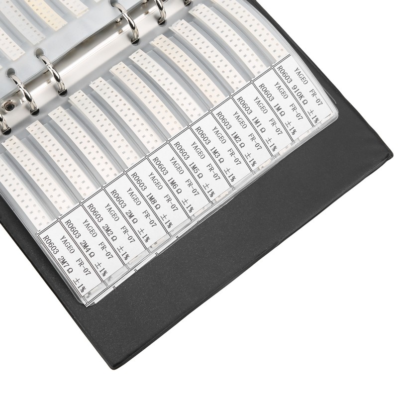 SMD Resistor Sample Book 4250Pcs 170 Value 0603 Series Electronic