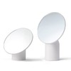 Makeup Mirror with Height Ajustable Tabletop Countertop Bathroom Stylish Mirror