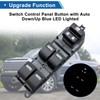 Upgraded Power Window Master Switch for 2007-2021 Toyota Tundra &
