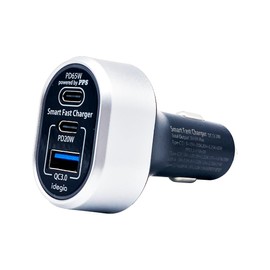 Arcs X-292 PD PPS65W Type-C QC3.0 USB A Smart Fast Charger for Car Use