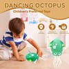 bcgwyep Dancing Octopus Baby Toy – USB Rechargeable Electric Crawling