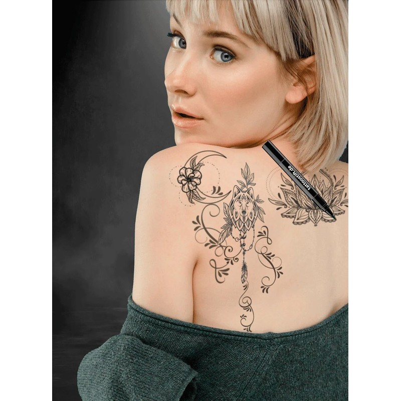 Forever Never® Semi-Permanent Tattoo Pen, 3.0 ml, Temporary Tattoo, Semi-Permanent