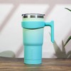BJPKPK - Vaso con asa de acero inoxidable de 20