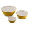Omada Design Set of 3 Salad Bowls with Lids (0.5