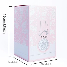 Pink Yara for Women Eau de Parfum Spray, 3.40 Ounce / 100 ml