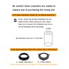 3 Pack Amber Glass Lamp Shade Replacement Globe & Shade