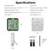 VIVOSUN AeroLab THB1S Wireless Bluetooth Hygrometer Thermometer Indoor, VPD, Digital