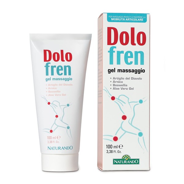 NATURANDO Dolofren Gel 100 ml Soothing with Arnica and Devil's Claw Promoting Mobility of Joints