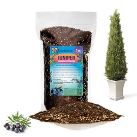 GARDENERA Premium Juniper Potting Soil Mix - Perfect Balance of Nutrients, Drainage, and Aeration for Healthy Juniper Trees - 1 Quart