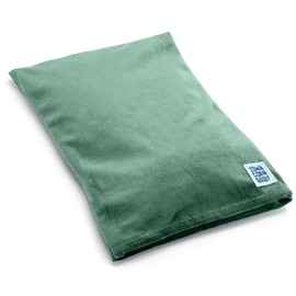 Microwave Heating Pad (with Removable Cover) – Weighted Microwavable Moist Heat Therapy Pad for Back, Neck, Shoulders, and Cramps – Portable, Reusable Cold or Warm Compress, 10" x 7", 2.5lbs