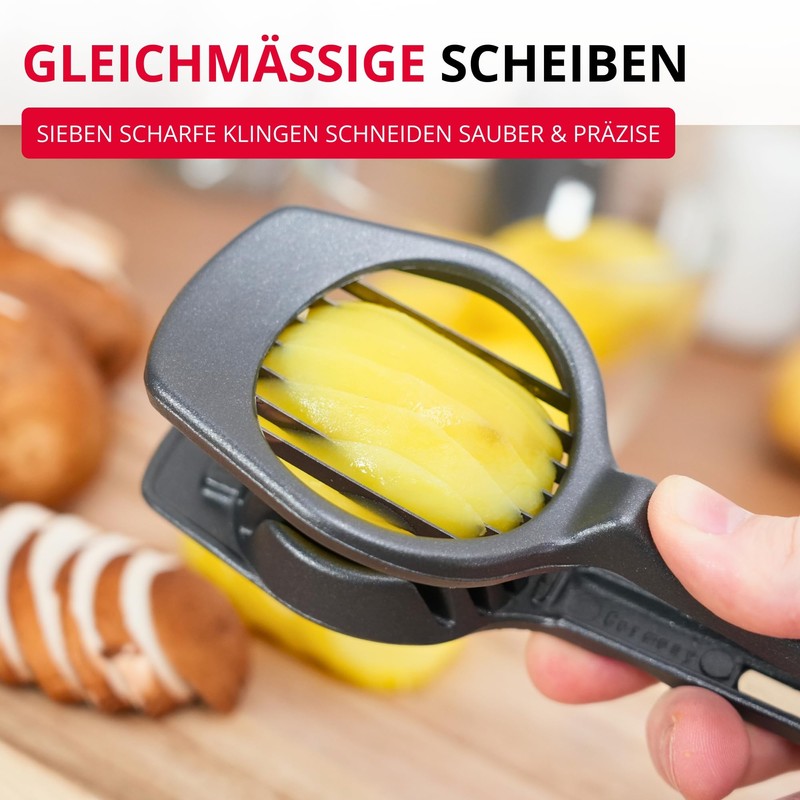 Westmark Champion Black Edition Fruit & Mushroom Slicer - Precise