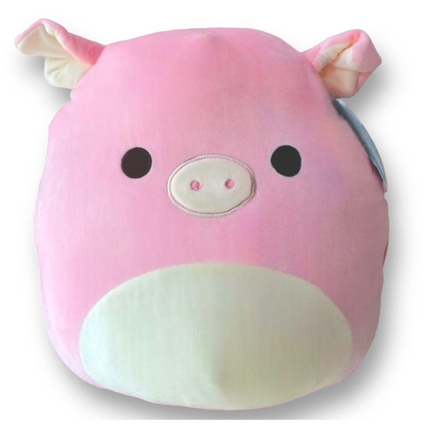 SQUISHMALLOW KellyToy - 16 Inch (40cm) - Peter The Pig - Super Soft Plush Stuffed Toy Animal Pillow Pal Buddy Birthday Valentines Gift