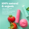 eos 100% Natural & Organic Lip Balm Sphere- Strawberry Sorbet,