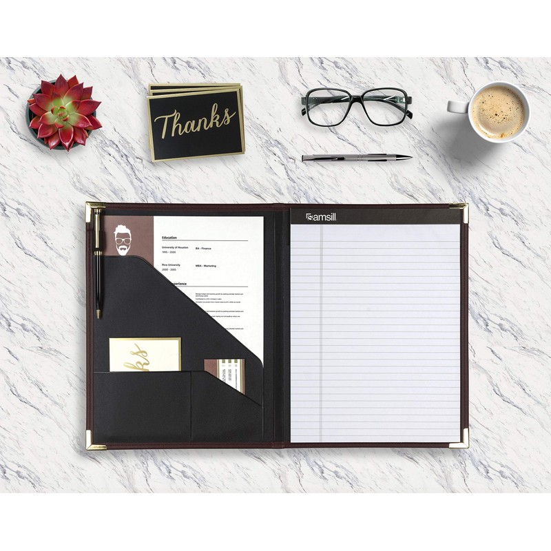 Samsill Classic Collection Business Portfolio - Executive Padfolio for Resume