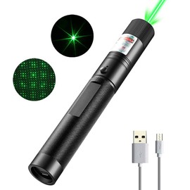 Long Range Green Light USB Charging Flashlight Green Shooting Flashlight Green Guiding Flashlight for Night Outdoor Work