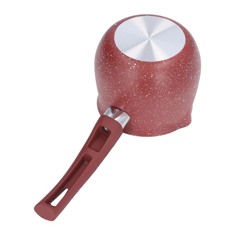 Single Handle Coffee Warmer Boiling Pot Mini Milk Pan Aluminum