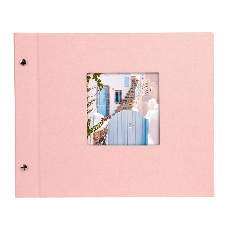 goldbuch Bella Vista Screw Album with Picture Cut-Out 39 x