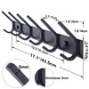 WEBI Coat Rack Wall Mounted,10 Hooks for Hanging Coats,30 Inch