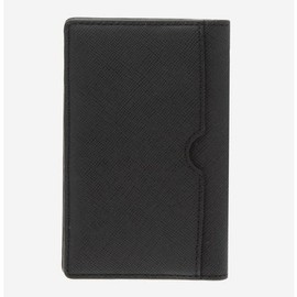 Hazzys (광주신세계)HAZZYS ACC NOMAD 블랙 가죽 카드지갑 HIHO5F131BK HAZZYS ACC NOMAD Black Leather Card Wallet HIHO5F131BK