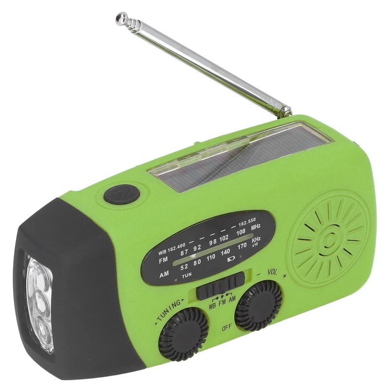 Hand Crank Solar Radio Multifunctional Emergency Radio LED Radio with