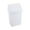 Wham Swing Bin - White, 8 Litre(Pack of 3)11739 x