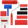 LMSNE Wood Graining Tool Set, 8 Pieces, Household Wallpaper Roller