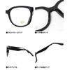 [One Colors] Non-prescription glasses Men's Big Frame Wellington Sunglasses UV