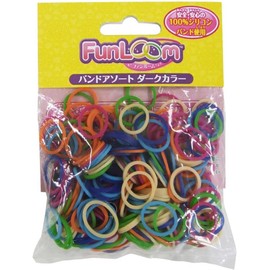 FunLoom Rubber Band Bracelet Variety Band (Dark)