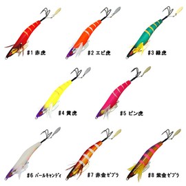 Kenya Stubborn Octopus Egi TR 1.1 oz (30 g) #2 Shrimp Tiger