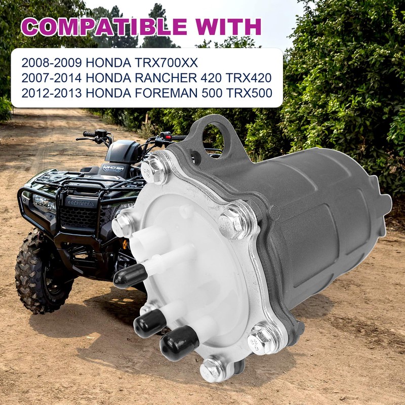 FEXON New Fuel Pump Compatible with 2007-2014 Honda ATV Rancher