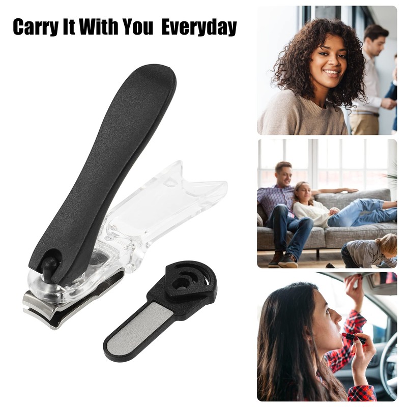 VOCOSTE Nail Clippers Portable Stainless Steel Nail Clippers for Nail