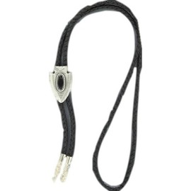 M F Western Double S Arrowhead Bolo 22120, Silver