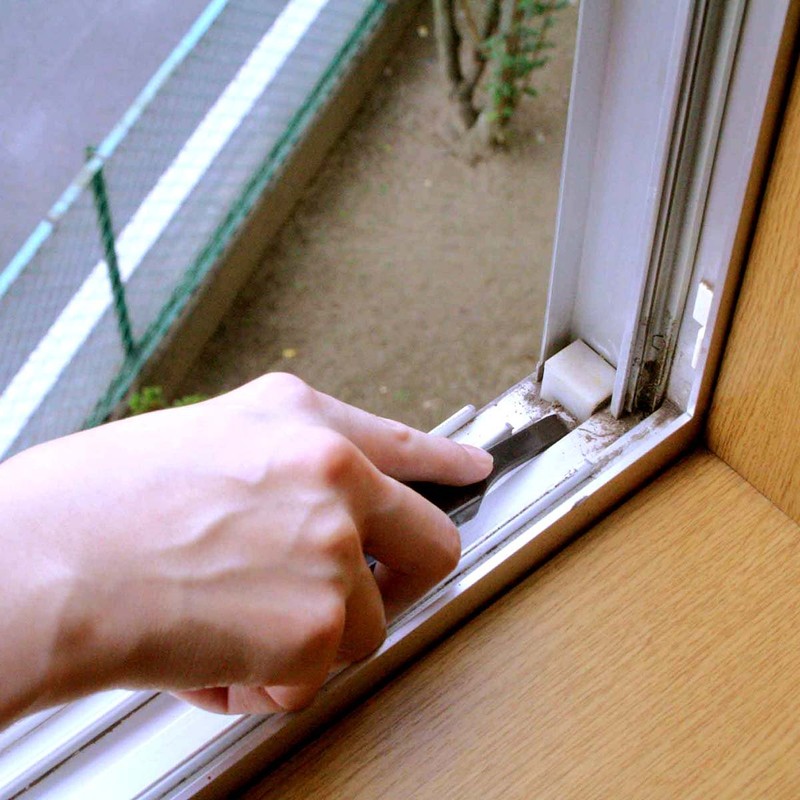 Scratch-resistant Nylon G-34-B Cleaning Spatula (Large and Small, 2 Pack)