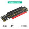 Dual NVMe PCIe Adapter, PCIe 4.0 X16 to Dual NVMe