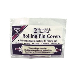 CybrTrayd Non-Stick Rolling Pin Cover, Set of 2, One Size, Beige