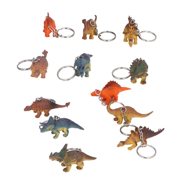 XINL Dinosaur Keyring, Vivid Lovely Dinosaur Keyring, Small Light for