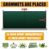 Amgo Custom Made 8' x 3' Green Fence Privacy Screen