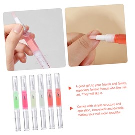 Healeved Set 6pcs Nail Nourishing Pens Cuticle Oil Manicure Accessories Salon Quality Random Style