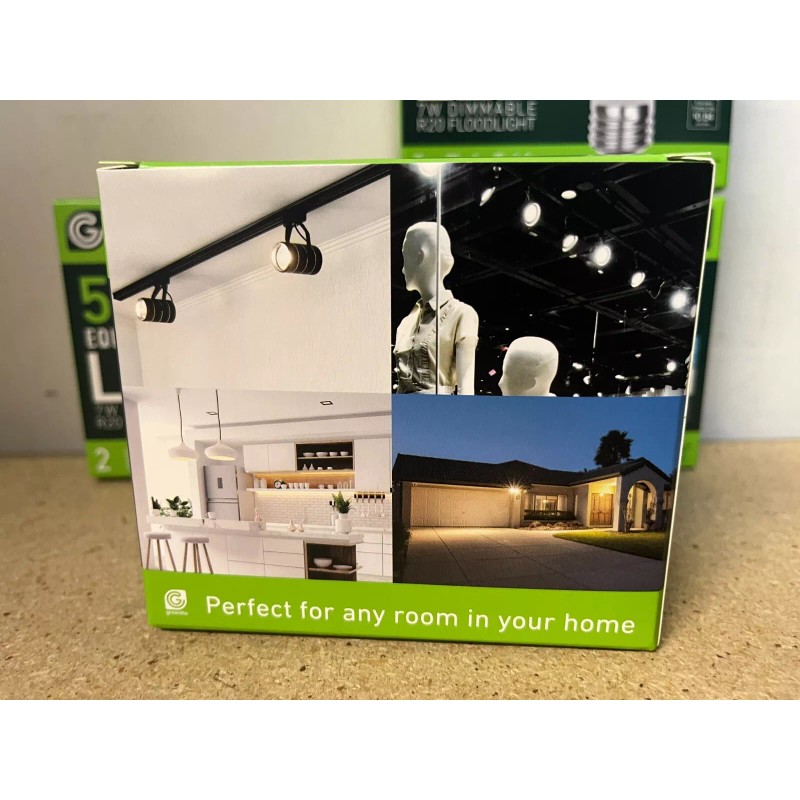 Greenlite 8 Pack GREENLITE 7W 50W Dimmable 3000K LED LIGHT