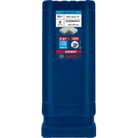 Bosch 1x EXPERT SDS plus-7X Hammer Drill Bit (for Soft stone, Hard stone, Ø 8,00 mm, Professional Accessory Rotary Hammer Drill)