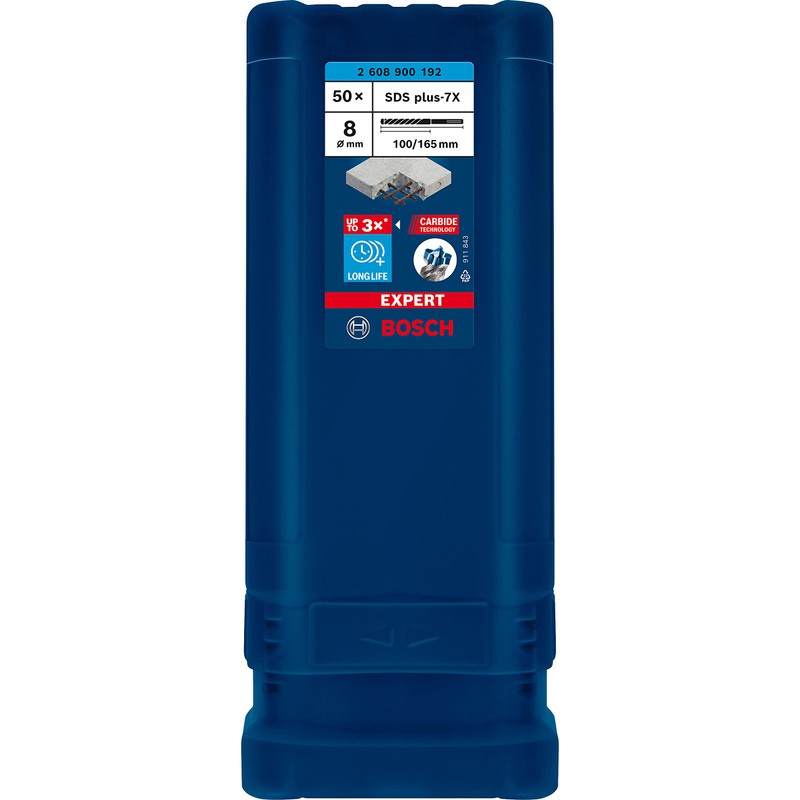Bosch 1x EXPERT SDS plus-7X Hammer Drill Bit (for Soft