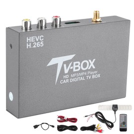 Car Digital TV Box Receiver Standrad H.265 6M/7M/8M Channel Band Width PAL/NTSC Video System