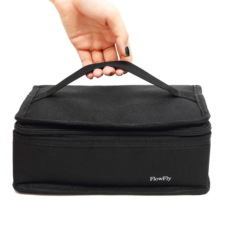 FlowFly Small Insulated Lunch box Portable Soft Bag Mini Cooler