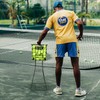 ShelfElites Tennis Ball Hopper, Portable Tennis Ball Holder with Handle