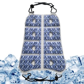 Cooling Seat Cover | Ventilated Cover Pad - Reusable Ice Packs Portable Cooling Mat for Camping Commuting Home Outdoor Hiking