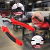 Hymnorq 8" MIG Pliers with CR-V Steel Body, Needle Nose,